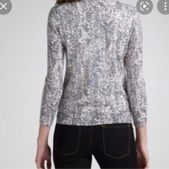 J. Crew Strada Ruffle Cardigan 100% Merino Wool Sz XS - Picture 3 of 11